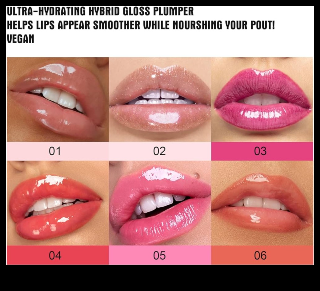 חיבוק שפתיים טבעי: השגת יופי ללא מאמץ עם גלוסים מינימליסטיים