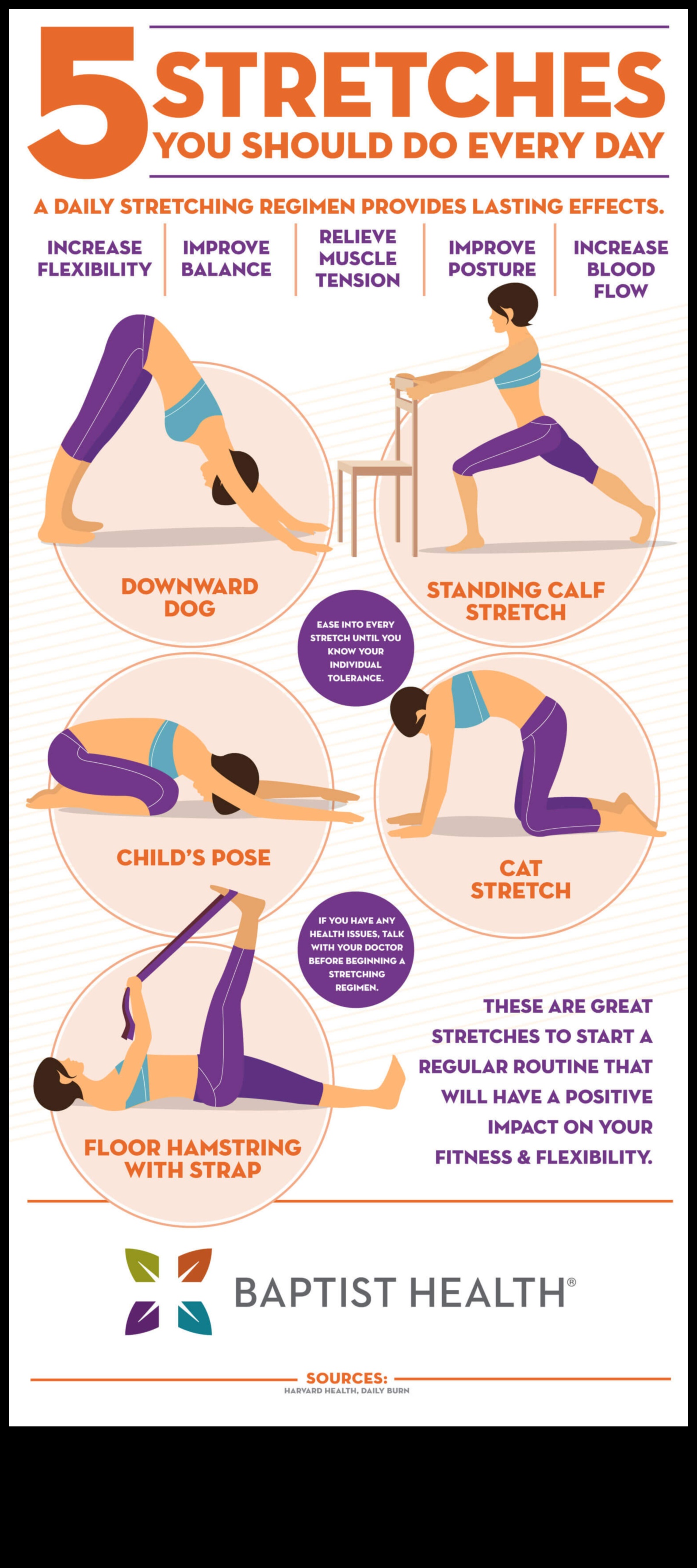 יסודות מתיחה: יצירת שרטוט לגמישות יומיומית